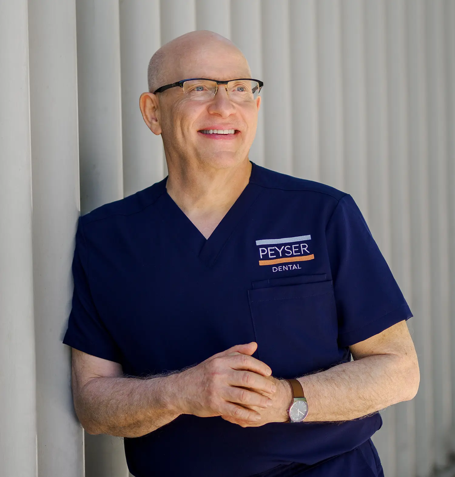 Dr. Jeremy Peyser outside his Upper West Side practice